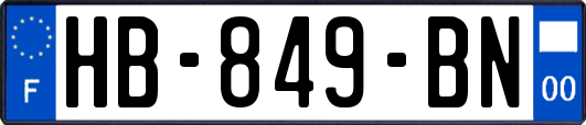 HB-849-BN