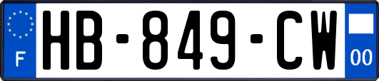 HB-849-CW