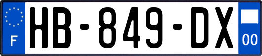 HB-849-DX