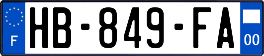 HB-849-FA