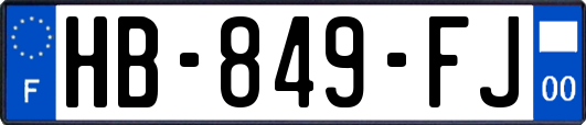 HB-849-FJ