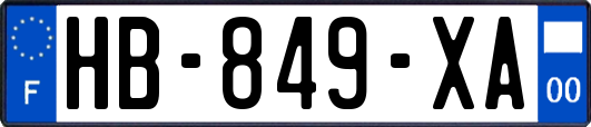 HB-849-XA