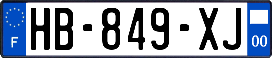 HB-849-XJ