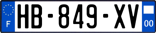 HB-849-XV