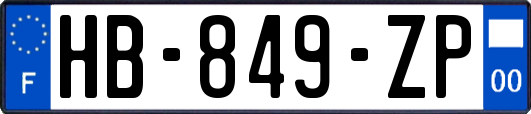 HB-849-ZP