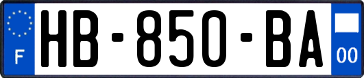 HB-850-BA