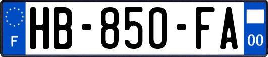 HB-850-FA