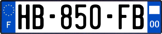 HB-850-FB