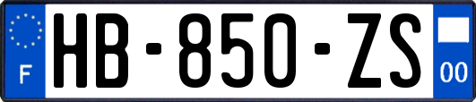 HB-850-ZS