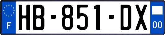 HB-851-DX