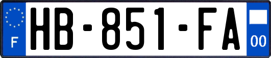 HB-851-FA