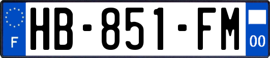 HB-851-FM