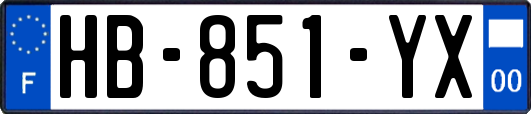 HB-851-YX