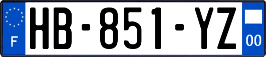HB-851-YZ