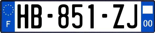 HB-851-ZJ