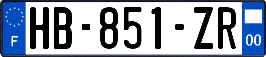 HB-851-ZR