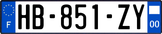HB-851-ZY