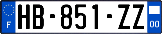 HB-851-ZZ