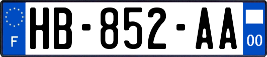 HB-852-AA