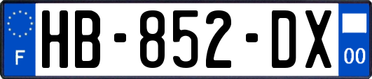 HB-852-DX