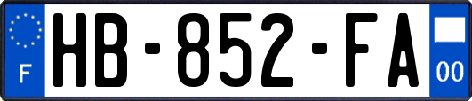 HB-852-FA