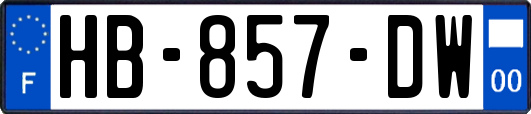 HB-857-DW