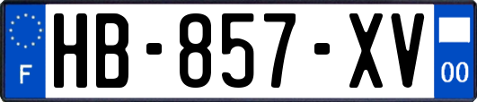 HB-857-XV