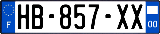 HB-857-XX