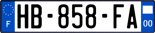 HB-858-FA