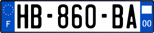 HB-860-BA