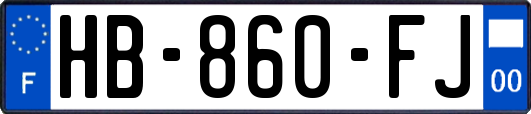 HB-860-FJ