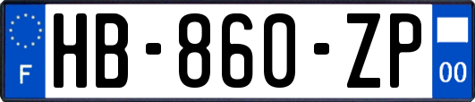 HB-860-ZP