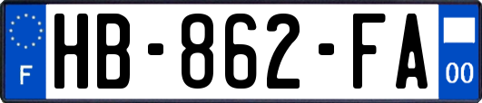 HB-862-FA