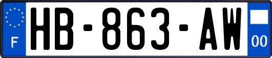 HB-863-AW