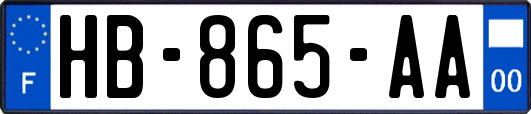 HB-865-AA