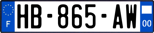 HB-865-AW