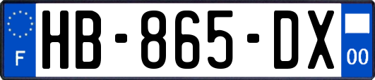 HB-865-DX