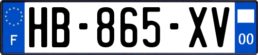 HB-865-XV