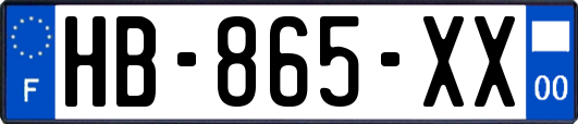 HB-865-XX