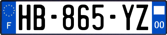 HB-865-YZ