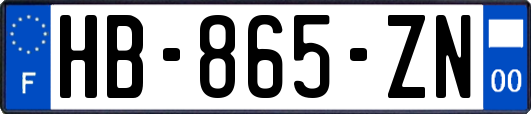 HB-865-ZN