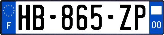 HB-865-ZP