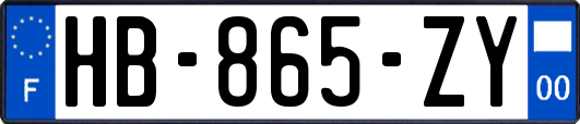 HB-865-ZY