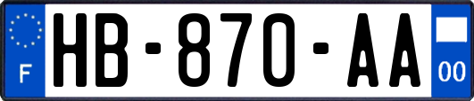 HB-870-AA