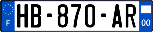HB-870-AR