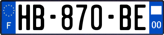 HB-870-BE