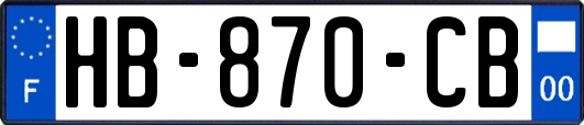 HB-870-CB