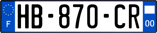 HB-870-CR