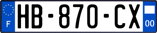 HB-870-CX