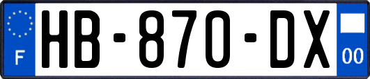 HB-870-DX